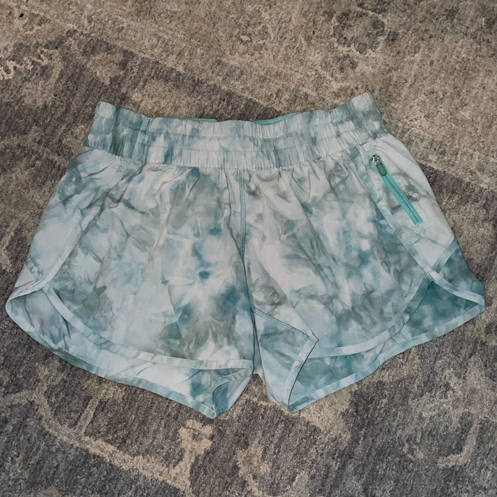 Tie dye lululemon shirt